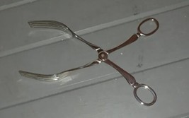 Vintage Delta Airlines Stainless Steel Fork Tongs ABCO 0442-05034 - $30.00