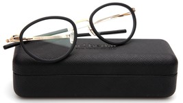 New ic! berlin Shurin Rose Gold Black Eyeglasses Frame 51-21-140mm B38mm - $240.09