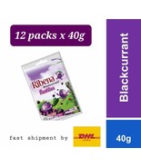 Pastilles Ribena Blackcurrant  Vitamin C Gummy 12 packs x 40g shipment b... - £63.03 GBP