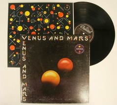 Wings Venus And Mars Lp Capitol Record SMAS-11419 1st Press 2-POSTER 2-STICKERS - £15.78 GBP
