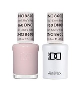 DND GEL POLISH AND NAIL POLISH DUO SET - Sheâs White? Sheâs Pink? 860 - €12,71 EUR