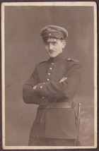 WWI German Soldier RPPC 1916 Hirshberg, Germany Real Photo Postcard - £9.63 GBP