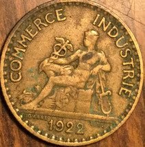 1922 France 1 Franc Coin - £1.18 GBP