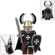 The Knights Hospitaller Medieval Castle Lego Compatible Minifigure Brick... - £2.74 GBP