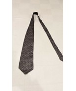 Mens Kenneth Cole NY  Charcoal Shimmer 100% Silk Tie made in USA - $205.43 MXN