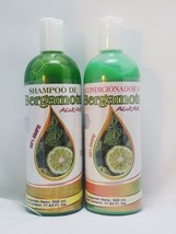 Shampoo Bergamota &amp; Hair Conditioner 100% Natural 17.63 Fl. Oz per Bottle AUKAR - £19.57 GBP