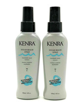 Kenra Sugar Beach Spray No Stickiness No Cruch Sweet Texture 4 oz-Pack of 2 - £26.42 GBP