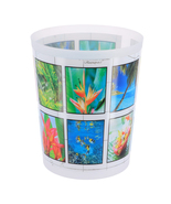 Island Waste Basket  4.5L Decorative Plastic Trash Can for Home and Office - $16.99