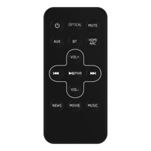 Stv122 Remote Control For Tcl Alto 5 Ts5000 2.0 Channel Home Theater Sound Bar - £18.90 GBP