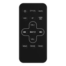 Stv122 Remote Control For Tcl Alto 5 Ts5000 2.0 Channel Home Theater Sound Bar - $22.65