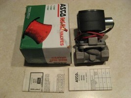 Asco Red-Hat II Solenoid Valve EF8210G30MB 1/2&quot; 24 VDC SS - $100.00