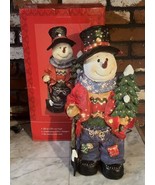 Vintage 2006 Target 20” Fiber Optic Snowman with Original Box Works! See... - $214.11 CAD