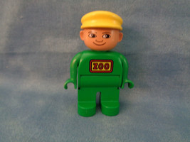 Mega Bloks Zoo Keeper Green Outfit Replacement Figure - £1.19 GBP