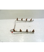 03 Mercedes R230 SL500 fuel injectors w/rail 1130780249 1130700595 - €60,03 EUR