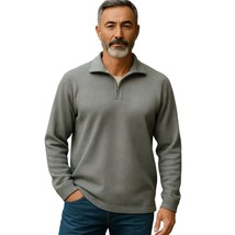 Haggar Clothing Mens Long sleeve sweater Small S - $23.92