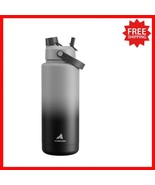 Leak-Proof 40 oz Water Bottle with 2-in-1 Lid for Sports &amp; Travel - BPA-... - $43.55