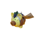Inhognito Plystn Piggy Bank Swine And Cheese By Giftcraft 487007 New W/Tag - £11.87 GBP