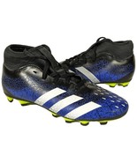 ADIDAS Predator Freak 4 KIDS Male Size 5 Soccer Cleats Blue Yellow Black - $1,057.07 MXN