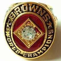 1964 Cleveland Browns Jim Brown Championship Ring BC4627 - $21.81