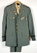 Vtg Vietnam Officer Uniform Jacket Pants Shirt 122nd Army Reserve Command 1960s - £367.33 GBP