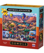 Red Rock Adventure Utah 500 Piece Jigsaw Puzzle 16 x 20&quot; Dowdle Boardwalk - $33.83 CAD