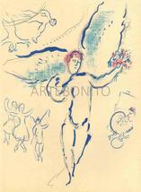 Artebonito - Marc Chagall Sketch of Firebird Lithograph Paris Opera 1966 - £55.64 GBP