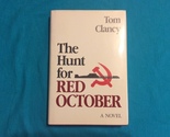 THE HUNT FOR RED OCTOBER by TOM CLANCY - A Novel - Hardcover - Free Ship... - £31.93 GBP