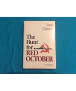 THE HUNT FOR RED OCTOBER by TOM CLANCY - A Novel - Hardcover - Free Ship... - £31.41 GBP