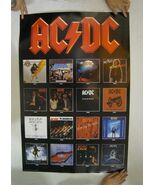 AC/DC Poster All Of Their Albums ACDC AC\Dc - $8.99