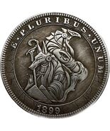 Médaille Fantasy Egypte ancienne : Anubis &amp; Horus 1899 - $242.86 MXN