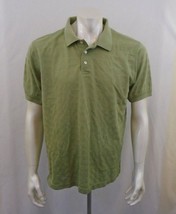 W. H. Belk Men&#39;s Green Cuffed Short Sleeve Cotton Performance Polo Shirt... - $10.95 CAD