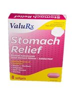 ValuRx Stomach Relief-Upset Stomach Relief/Diarrhea/Nausea-8 Softgels-NEW - $10.93 CAD