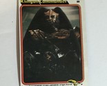 Star Trek 1979 Trading Card  #88 Klingon Commander - $1.97