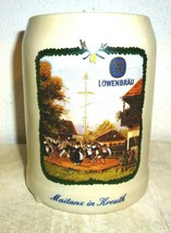 Lowenbrau Munich Maitanz Kreuth German Beer Stein - $13.76 CAD
