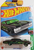 Hot Wheels - 2024 HW Reverse Rake 3/5 Layin&#39; Lowrider 113/250 (HTB91-N9C... - $9.98