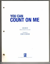 *Kenneth Lonergan&#39;s YOU CAN COUNT ON ME (2000) Final Draft Linney &amp; Ruffalo - £74.63 GBP