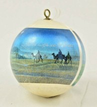 Hallmark And the Light Was For All Time 3 Wise Men Christmas Ornament Vintage - £10.10 GBP