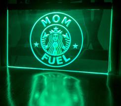 Mom Fuel Starbucks LED Neon Sign Home Decor, Room, Light Art Décor - £20.36 GBP+