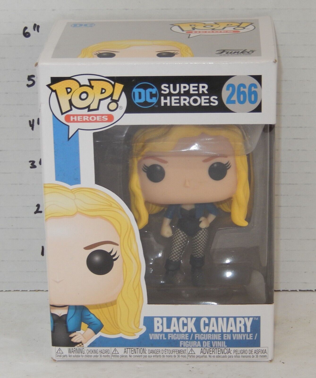 Funko Pop Heroes DC Super Heroes #266 Black Canary Vinyl Figure NIP - $24.70