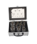 Hole Saw Set 10Pcs Alloy Steel Heavy Duty Carbide Tct Carbide, And Plast... - $835.57 MXN