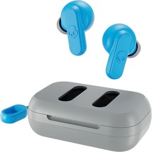 Skullcandy Dime 2 Bluetooth In-Ear Earbuds Headphones - Light Grey/Blue - £35.23 GBP