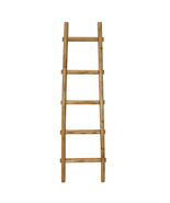 5 Step Brown Decorative Ladder Shelve - £173.26 GBP