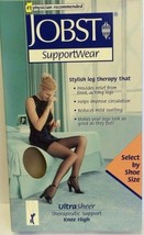 JOBST SupportWear XS Knee High 8-15 mmHg Ultra Sheer Silky Beige Knee 119328 - £11.16 GBP