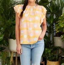 Crosby By Mollie Burch zoe top in African Sunset - size S - £73.73 GBP