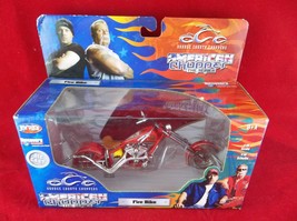 American Chopper The Series OCC Fire Bike Die Cast Chopper Motorcycle  - $20.50