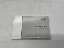 2012 Nissan Versa Owners Manual Handbook OEM J02B43006 - £17.61 GBP