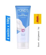 4x100g Pond’s Lasting Oil Control Face Wash for Normal to Oily Skin Remove... - £54.25 GBP
