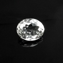 29.7Ct Natural Clear Crystal Quartz Oval Fine Gemstone - £9.01 GBP