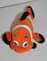 Fiesta Dolly Clown Fish Orange Plush 9&quot; Stuffed Animal Blue Eye Soft Toy C01921G - £8.37 GBP