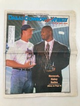 Dallas Cowboys Weekly Newspaper July 26 1997 Jay Novacek &amp; Charles Haley - £10.46 GBP